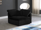 Cozy Armless Modular Chair: Luxurious Fiber-Filled Cushions for Ultimate Comfort and Style