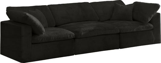 Cozy Modular Sofa: Embrace Cloud-Like Comfort with Soft Fiber Cushions for Ultimate Relaxation