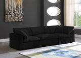 Cozy Modular Sofa: Embrace Cloud-Like Comfort with Soft Fiber Cushions for Ultimate Relaxation