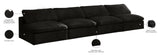 Cozy Modular Armless Sofa – Experience Cloud-Like Comfort with Soft Fiber-Filled Cushions Today!