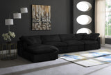 Cozy Velvet Modular Sectional Sofa – Luxurious Cloud-Like Comfort for Elegant Living Spaces