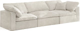 Cozy Modular Sofa: Embrace Cloud-Like Comfort with Soft Fiber Cushions for Ultimate Relaxation