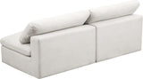 Cozy Modular Armless Sofa – Experience Cloud-Like Comfort with Soft Fiber-Filled Cushions Today!