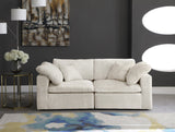 Cozy Modular Sofa: Embrace Cloud-Like Comfort with Soft Fiber Cushions for Ultimate Relaxation