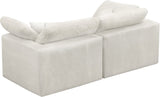 Cozy Modular Sofa: Embrace Cloud-Like Comfort with Soft Fiber Cushions for Ultimate Relaxation