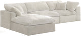 Cozy Velvet Modular Sectional Sofa - Cloud-Like Comfort with Elegant Design for Any Living Space