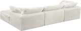 Cozy Velvet Modular Sectional Sofa - Cloud-Like Comfort with Elegant Design for Any Living Space