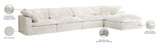 Cozy Velvet Modular Sectional Sofa - Cloud-Like Comfort with Elegant Design for Any Living Space