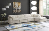 Cozy Velvet Modular Sectional Sofa - Cloud-Like Comfort with Elegant Design for Any Living Space