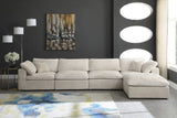 Cozy Velvet Modular Sectional Sofa - Cloud-Like Comfort with Elegant Design for Any Living Space