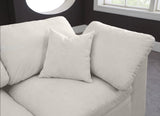 Cozy Velvet Modular Sectional Sofa - Cloud-Like Comfort with Elegant Design for Any Living Space