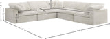 Cozy Velvet Modular Sectional Sofa - Cloud-Like Comfort with Elegant Design for Any Living Space