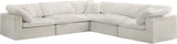 Cozy Velvet Modular Sectional Sofa - Cloud-Like Comfort with Elegant Design for Any Living Space