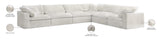 Cozy Velvet Modular Sectional Sofa - Cloud-Like Comfort with Elegant Design for Any Living Space