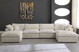 Cozy Velvet Modular Sectional Sofa - Cloud-Like Comfort with Elegant Design for Any Living Space