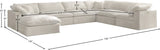 Cozy Velvet Modular Sectional Sofa - Cloud-Like Comfort with Elegant Design for Any Living Space