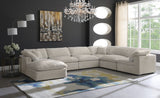 Cozy Velvet Modular Sectional Sofa - Cloud-Like Comfort with Elegant Design for Any Living Space
