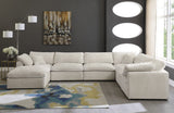 Cozy Velvet Modular Sectional Sofa - Cloud-Like Comfort with Elegant Design for Any Living Space