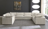Cozy Velvet Modular Sectional Sofa - Cloud-Like Comfort with Elegant Design for Any Living Space