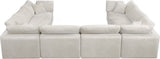 Cozy Velvet Modular Sectional Sofa - Cloud-Like Comfort with Elegant Design for Any Living Space