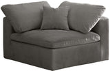 Cozy Armless Modular Chair: Luxurious Fiber-Filled Cushions for Ultimate Comfort and Style