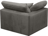 Cozy Armless Modular Chair: Luxurious Fiber-Filled Cushions for Ultimate Comfort and Style