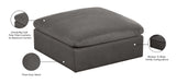 Cozy Modular Ottoman - Elegant Contemporary Design with Luxurious Fiber-Filled Comfort and Style
