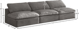 Cozy Modular Armless Sofa – Experience Cloud-Like Comfort with Soft Fiber-Filled Cushions Today!
