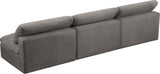 Cozy Modular Armless Sofa – Experience Cloud-Like Comfort with Soft Fiber-Filled Cushions Today!