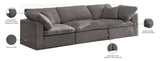 Cozy Modular Sofa: Embrace Cloud-Like Comfort with Soft Fiber Cushions for Ultimate Relaxation
