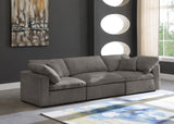 Cozy Modular Sofa: Embrace Cloud-Like Comfort with Soft Fiber Cushions for Ultimate Relaxation