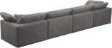 Cozy Modular Sofa: Embrace Cloud-Like Comfort with Soft Fiber Cushions for Ultimate Relaxation
