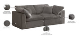 Cozy Modular Sofa: Embrace Cloud-Like Comfort with Soft Fiber Cushions for Ultimate Relaxation