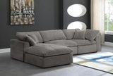 Cozy Velvet Modular Sectional - Experience Cloud-Like Comfort with Elegant Design for Any Room