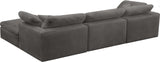 Cozy Velvet Modular Sectional - Experience Cloud-Like Comfort with Elegant Design for Any Room