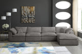 Cozy Velvet Modular Sectional - Experience Cloud-Like Comfort with Elegant Design for Any Room