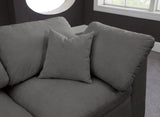 Cozy Velvet Modular Sectional - Experience Cloud-Like Comfort with Elegant Design for Any Room