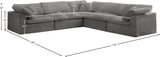Cozy Velvet Modular Sectional - Experience Cloud-Like Comfort with Elegant Design for Any Room