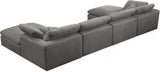 Cozy Velvet Modular Sectional - Experience Cloud-Like Comfort with Elegant Design for Any Room