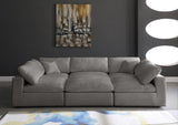 Cozy Velvet Modular Sectional - Experience Cloud-Like Comfort with Elegant Design for Any Room