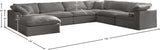 Cozy Velvet Modular Sectional - Experience Cloud-Like Comfort with Elegant Design for Any Room