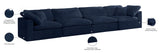 Cozy Modular Sofa: Embrace Cloud-Like Comfort with Soft Fiber Cushions for Ultimate Relaxation