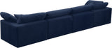 Cozy Modular Sofa: Embrace Cloud-Like Comfort with Soft Fiber Cushions for Ultimate Relaxation