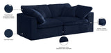 Cozy Modular Sofa: Embrace Cloud-Like Comfort with Soft Fiber Cushions for Ultimate Relaxation