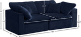 Cozy Modular Sofa: Embrace Cloud-Like Comfort with Soft Fiber Cushions for Ultimate Relaxation