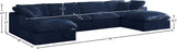 Cozy Velvet Modular Sectional - Luxurious Cloud-Like Comfort with Contemporary Design for Your Home