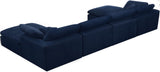 Cozy Velvet Modular Sectional - Luxurious Cloud-Like Comfort with Contemporary Design for Your Home