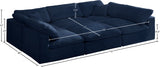 Cozy Velvet Modular Sectional - Luxurious Cloud-Like Comfort with Contemporary Design for Your Home