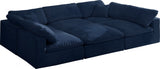 Cozy Velvet Modular Sectional - Luxurious Cloud-Like Comfort with Contemporary Design for Your Home