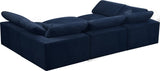 Cozy Velvet Modular Sectional - Luxurious Cloud-Like Comfort with Contemporary Design for Your Home